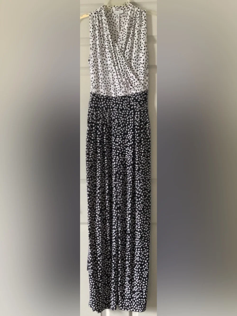 New York & Company Black and White Polka Dot Dress - Picture 2 of 8